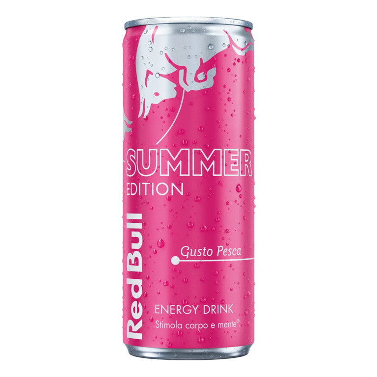 RED BULL PESCA SUMMER EDITION 25 CL (24 pz) LATTINA ROSA
